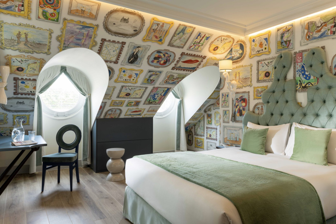 Hôtel le Magnifique Paris : l'adresse signée Vincent Darré à Montparnasse © Christophe Bielsa