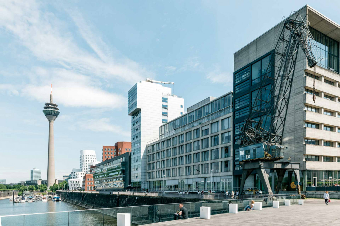 Le MedienHafen © Düsseldorf Tourismus Markus Luigs