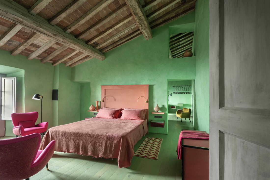 On a testé Monteverdi Tuscany, un village-hôtel suspendu au-dessus du Val d’Orcia © DR
