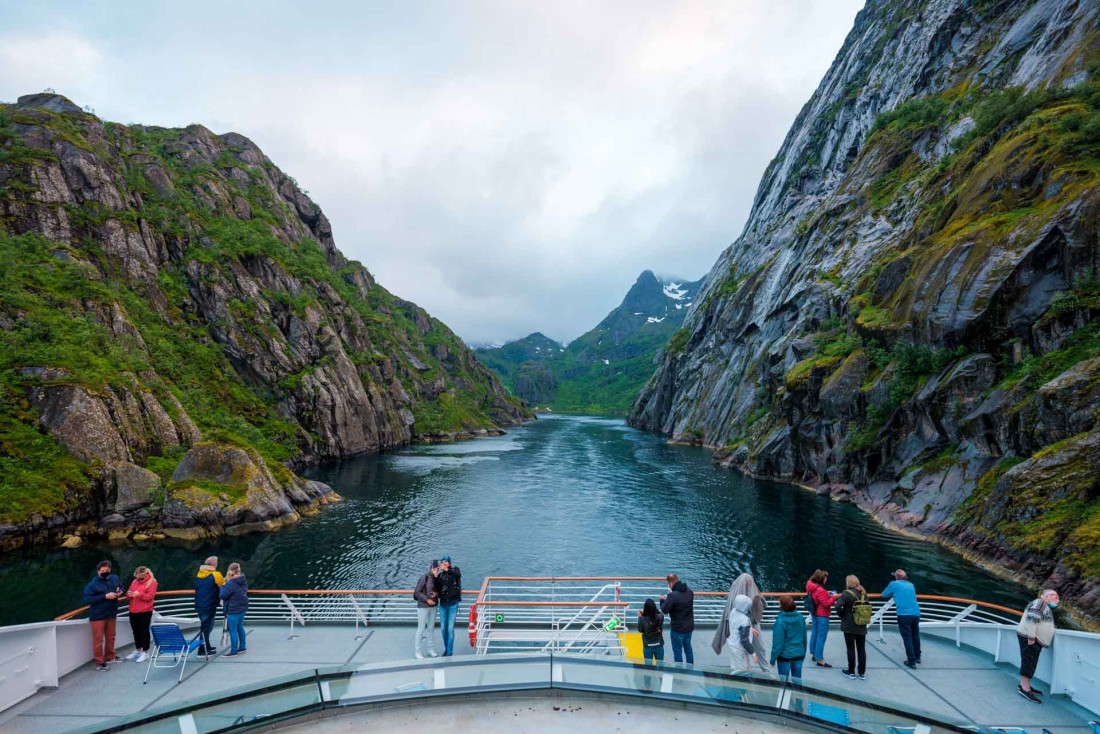 L'Express Côtier de Norvège par Hurtigruten © Kristian Dale