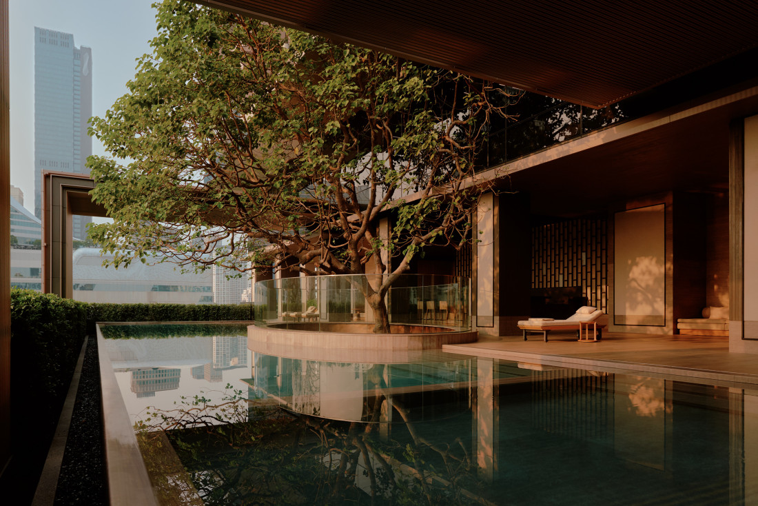 Aman Nai Lert, l'un des meilleurs hôtels de Bangkok © AMAN