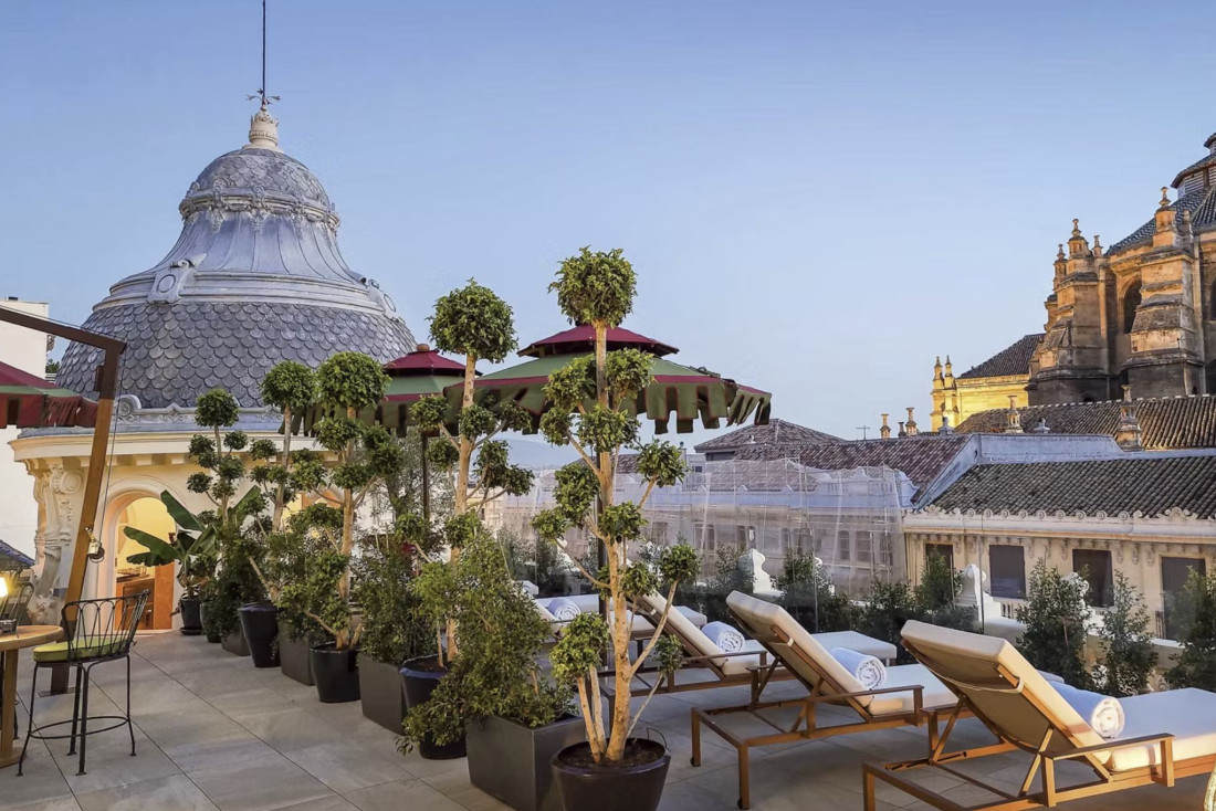 Les plus beaux hôtels de luxe de Grenade © Hotel Palacio Gran Via