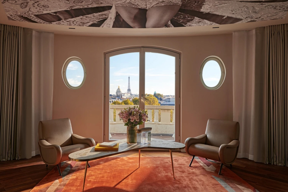 Parmi les plus beaux et meilleurs hôtels du 6e arrondissement de Paris, le Mandarin Oriental Lutetia © Mandarin Oriental