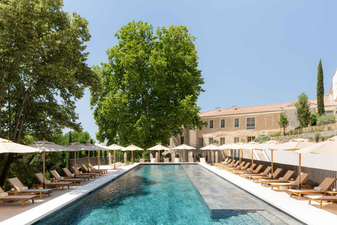 La piscine extérieure du Couvent des Minimes © Think Utopia Deplanta