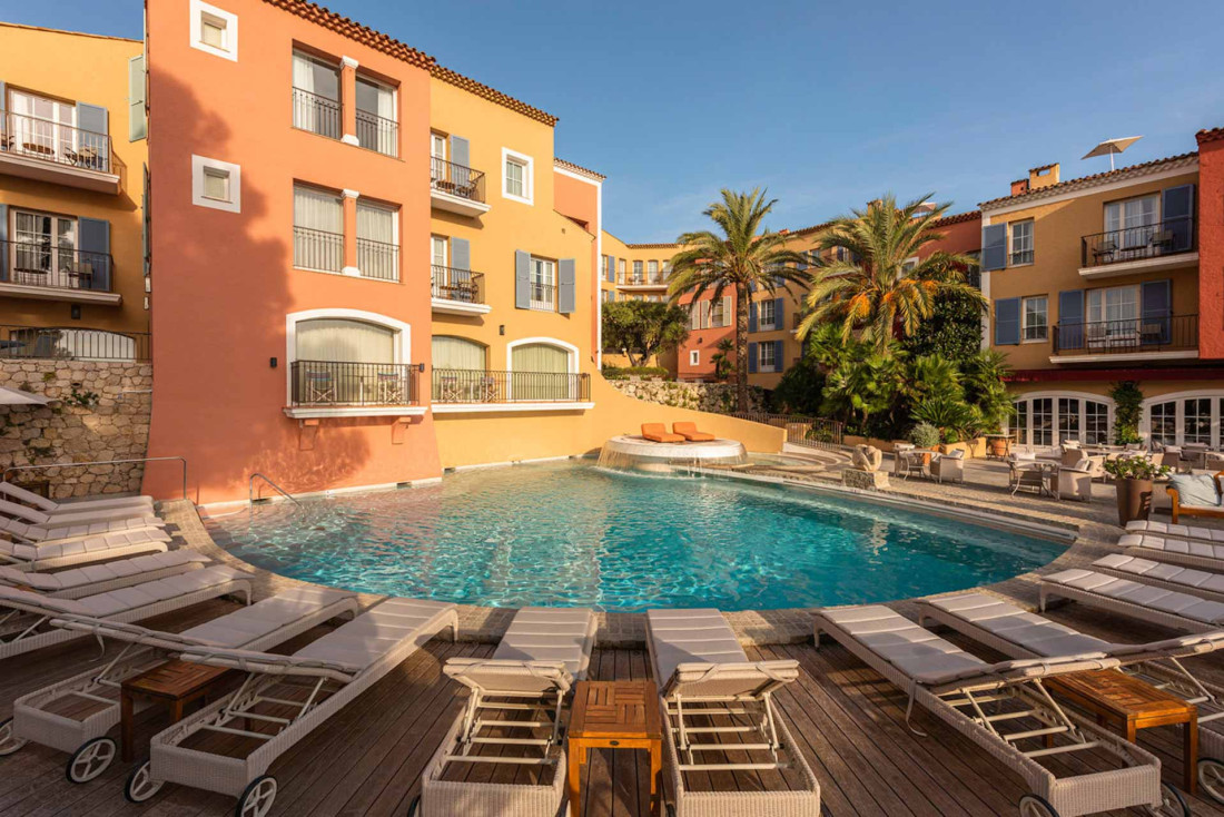 Le Byblos, hôtel spa à Saint-Tropez © Alexandre Chaplier