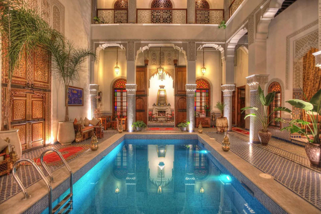 Riad El Amine, un des plus beaux hôtels de Fès, au Maroc © DR