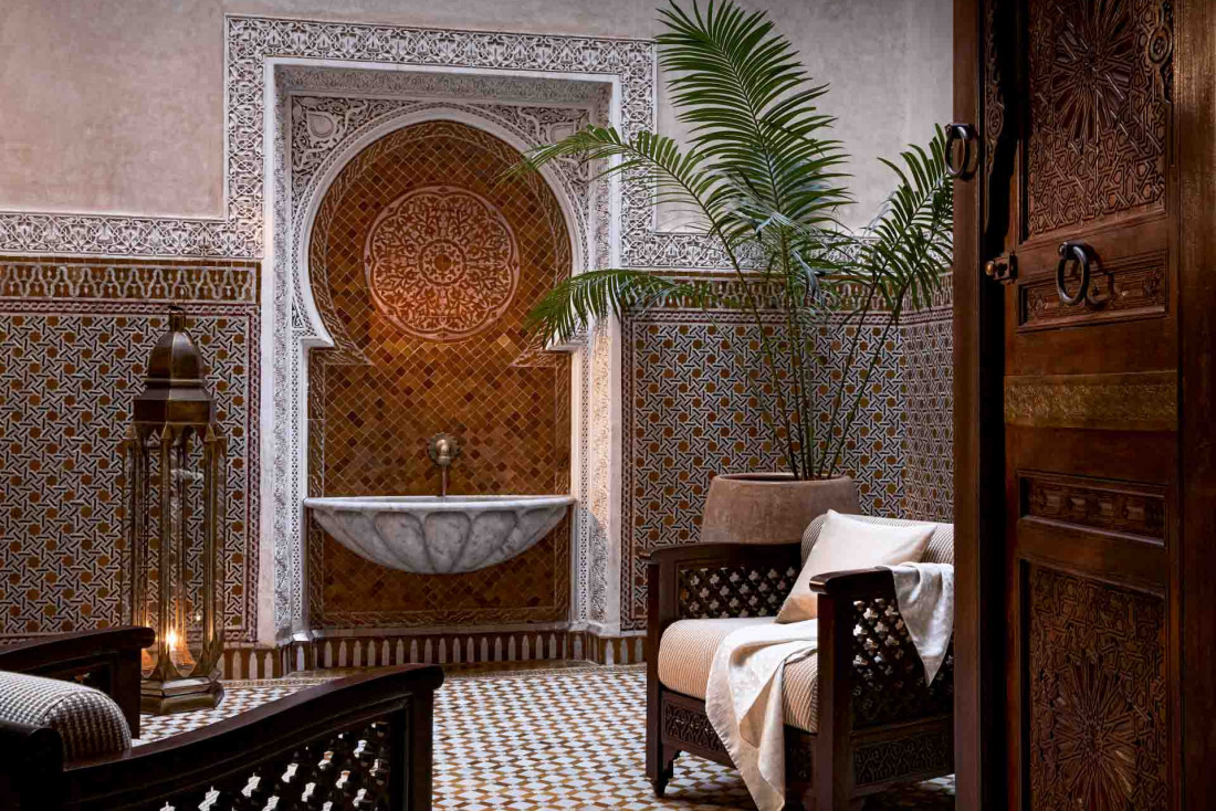 Royal Mansour | 53 riads sont parsemés sur 3,5 hectares de jardins © Isaac Ichou