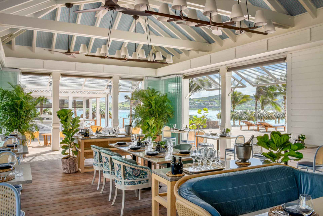 Rosewood Le Guanahani St Barth | Restaurant Beach House © DR