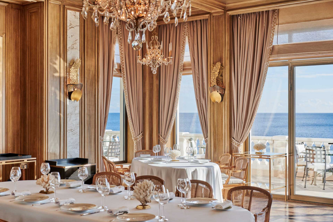Le Restaurant des Rois à La Réserve de Beaulieu