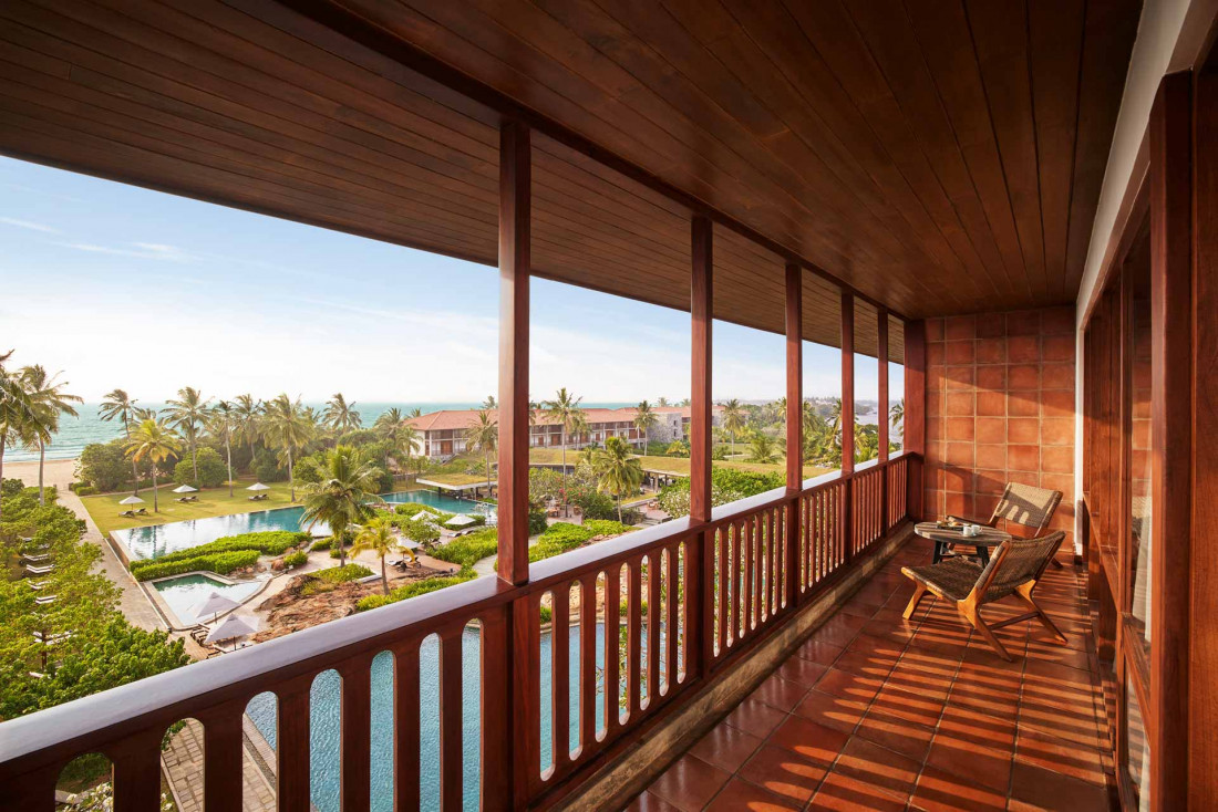 La Sandu Suite Balcony au Cinnamon Bentota, Sri-Lanka © DR