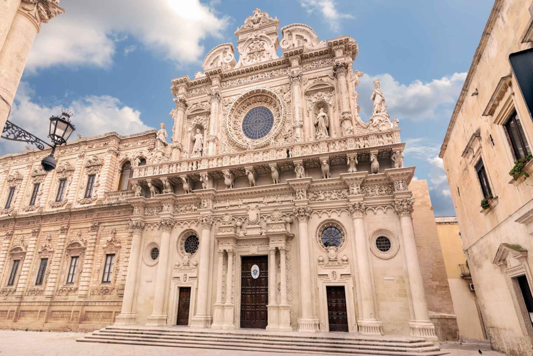 La basilique de Santa Croce à Lecce © AdobeStock Bruno Barillari