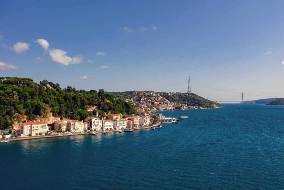 Six Senses Kocatas Mansions, Istanbul | Vue aérienne des rives du Bosphore © DR