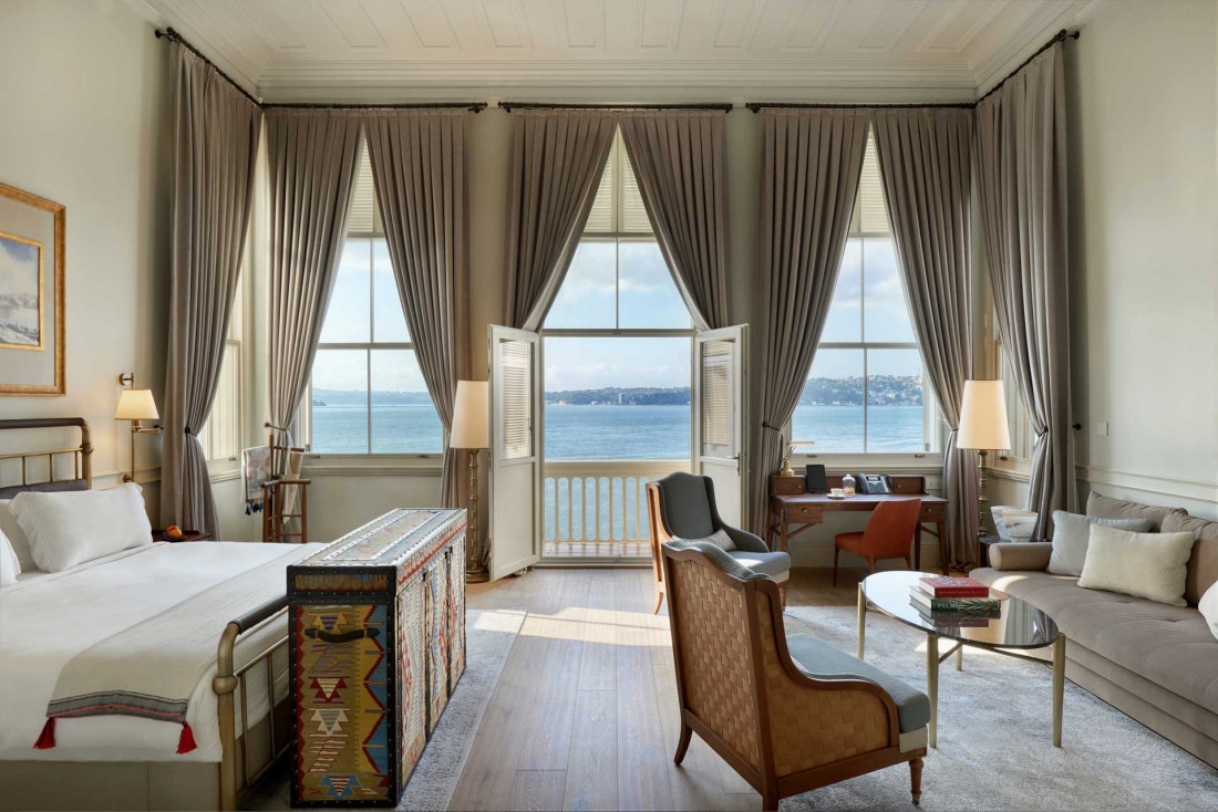 Six Senses Kocatas Mansions, Istanbul | Bosphorus Junior Suite avec balcon © DR