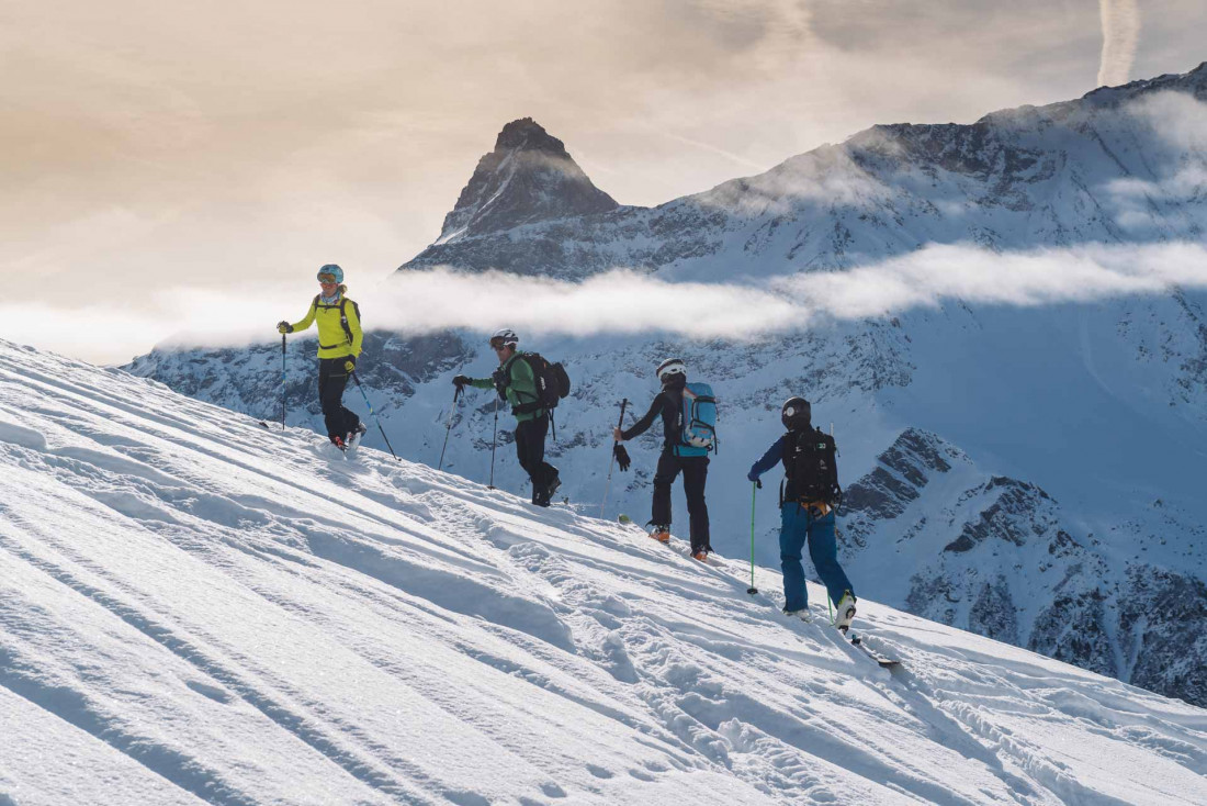 Ski de randonnée © M. Daviet