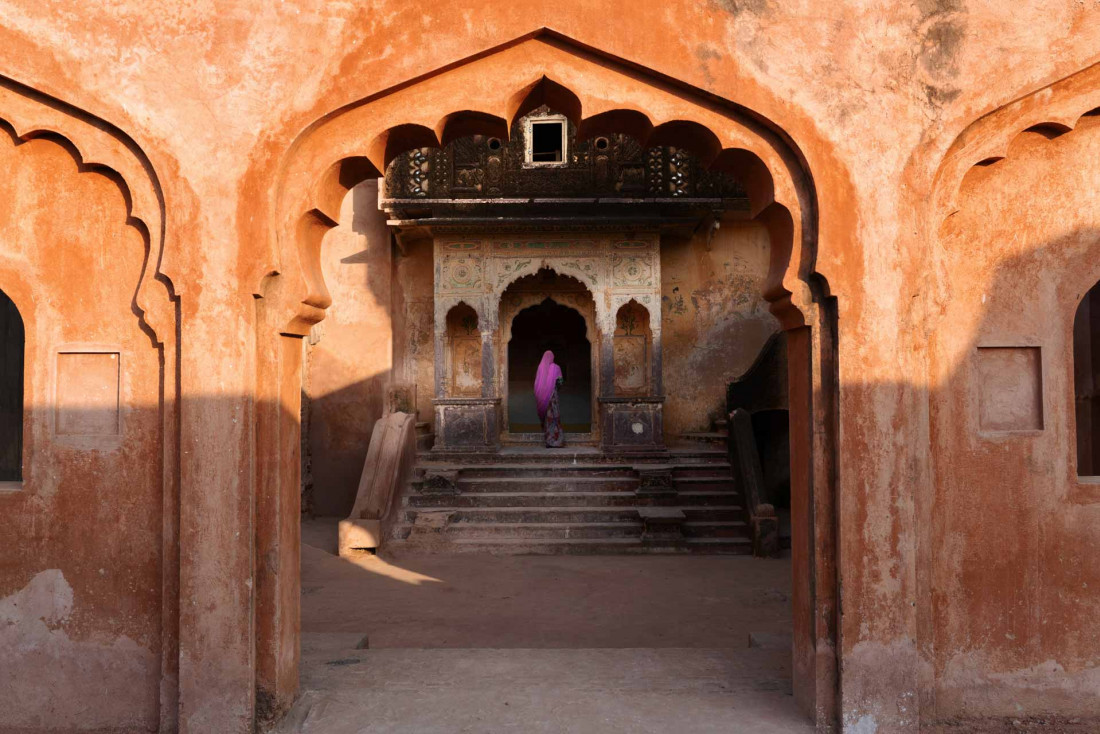 L'entrée au spa du Six Senses Fort Barwara © Six Senses Hotels & Resorts