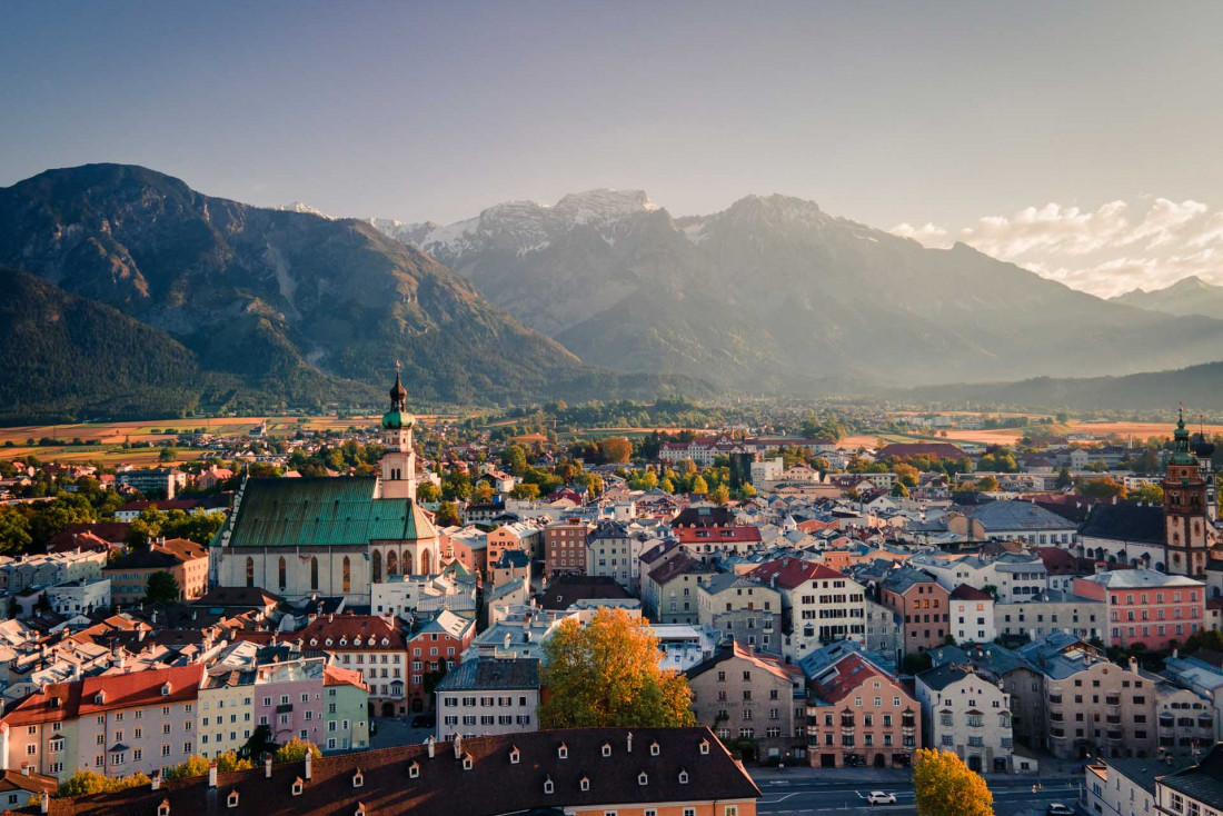 La ville de Hall en Tyrol est le centre de la région, et l'une des plus anciennes de l'ouest de l'Autriche © hall-wattens.at