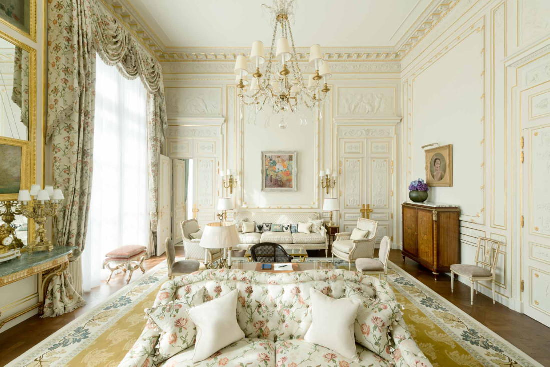 Un hôtel digne d'un palace, le Ritz Paris (Suite Windsor) © Vincent Leroux Ritz Paris