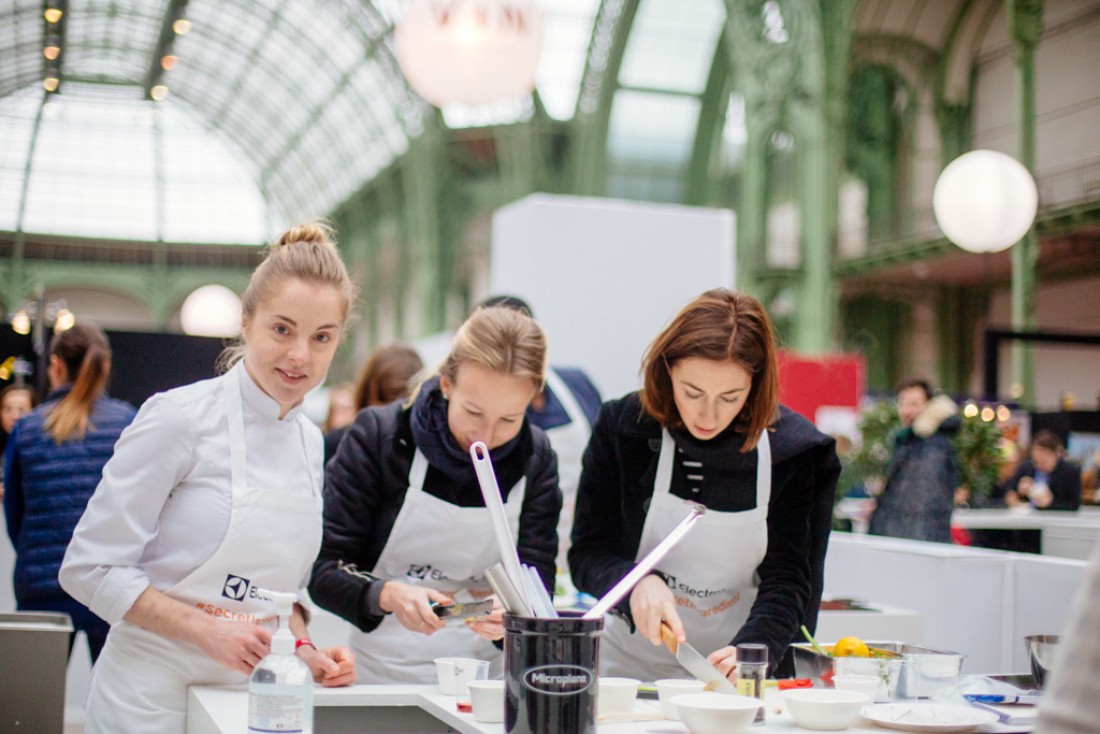 Sous la nef du Grand Palais pendant l'édition 2016 de Taste of Paris. 