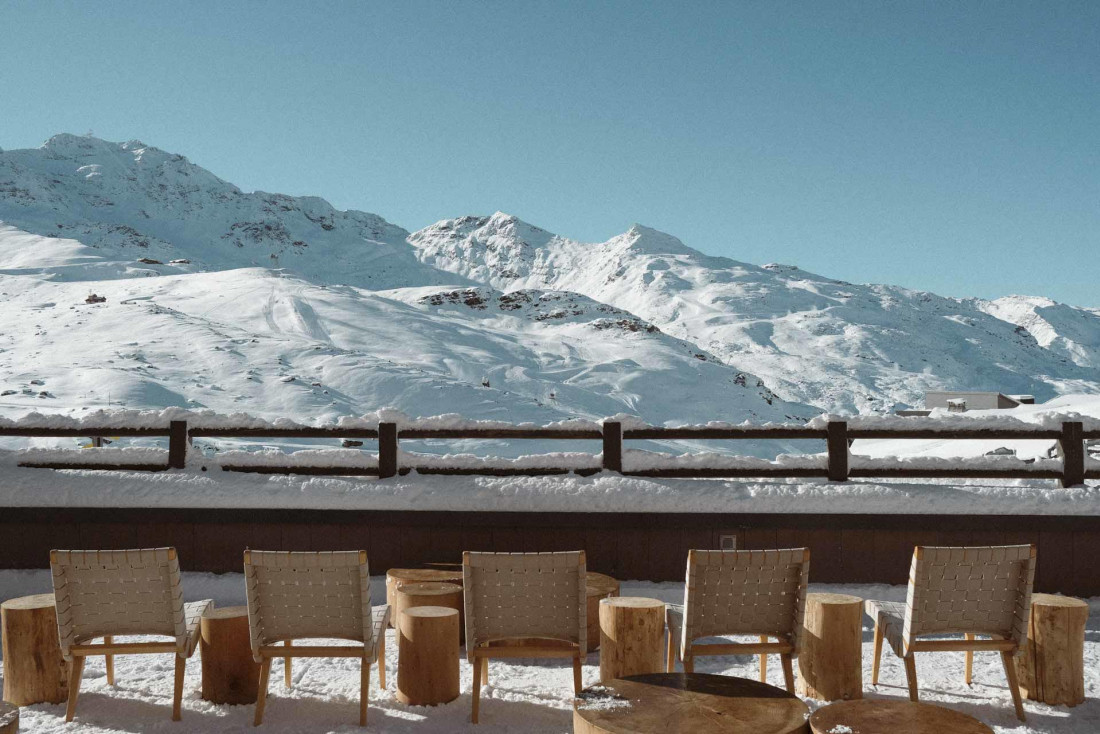 Hôtel Le Val Thorens | La terrasse © Gaëlle Rapp Tronquit