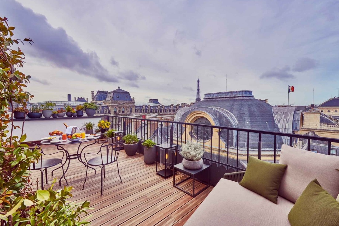 La terrasse panoramique du Grand Hôtel du Palais Royal © DR