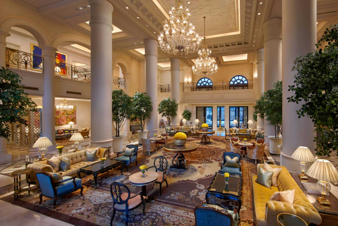 Le Lobby Lounge du Leela Palace © The Leela Palace New Delhi