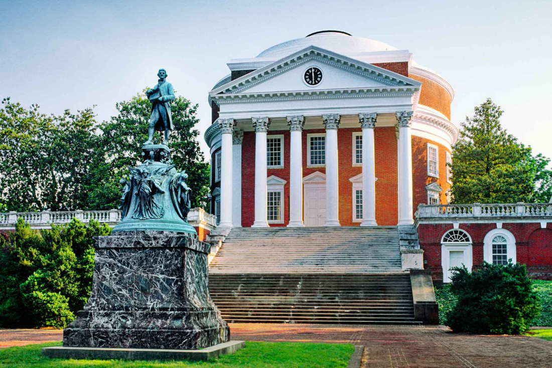 Visiter la Virginie et son université, The Rotunda © David Matthew Lyons 