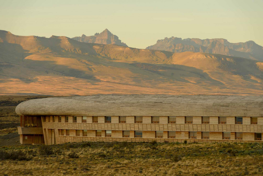 Le Tierra Patagonia dans le parc Torres del Paine au Chili © Tierra Hotels