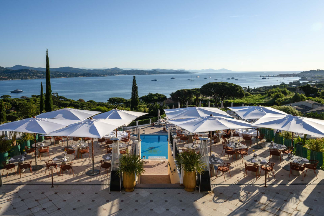 La Villa Belrose, hôtel sur les hauteurs de Saint-Tropez