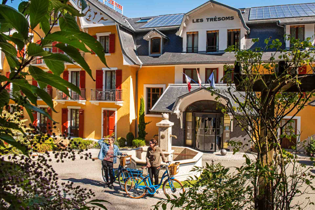 Les Trésoms, hôtel d'Annecy emblématique © DR