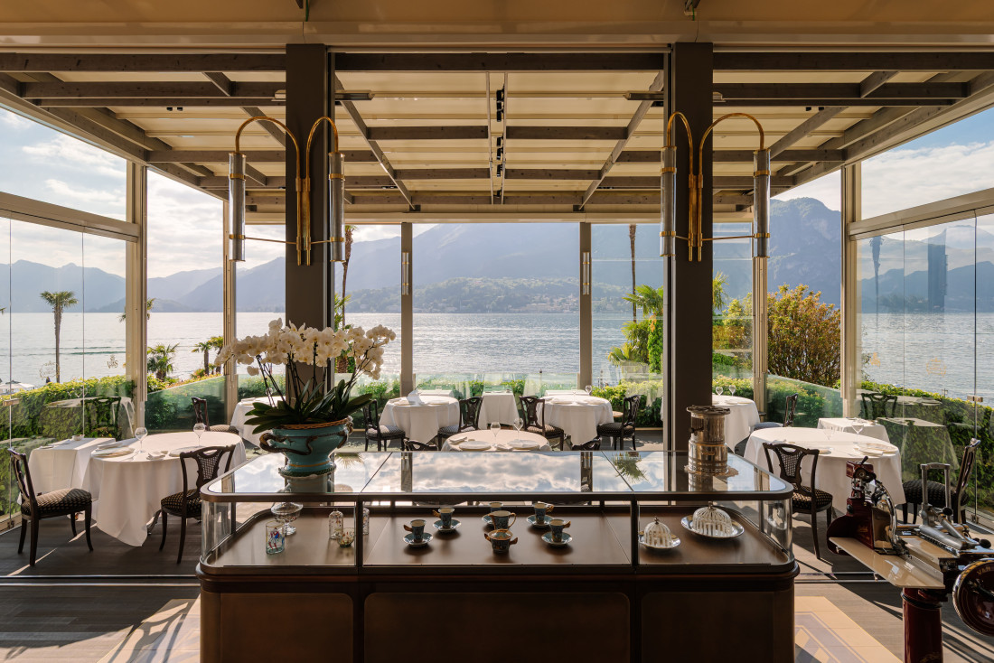 Les meilleurs restaurants du lac de Côme © Restaurant Mistral, Grand Hotel Villa Serbelloni