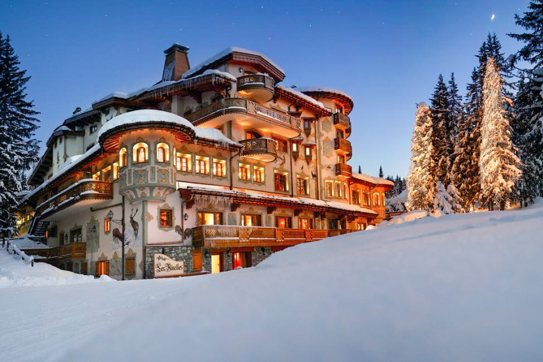 Les Airelles, un palace de conte de fées sur les pistes de Courchevel 1850 © DR