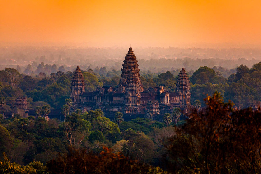 Un circuit de deux semaines au Cambodge passe forcément par les temples d'Angkor © AdobeStock Daniel Fleck