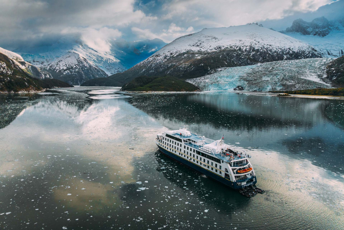 Parcourir la Patagonie lors d'une croisière avec © Australis