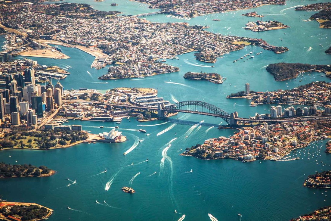 La magnifique baie de Sydney © Jamie Davies
