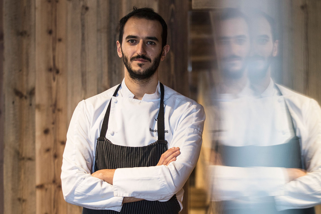 Antoine Gras, chef des Barmes de l'Ours à Val d'Isère © DR