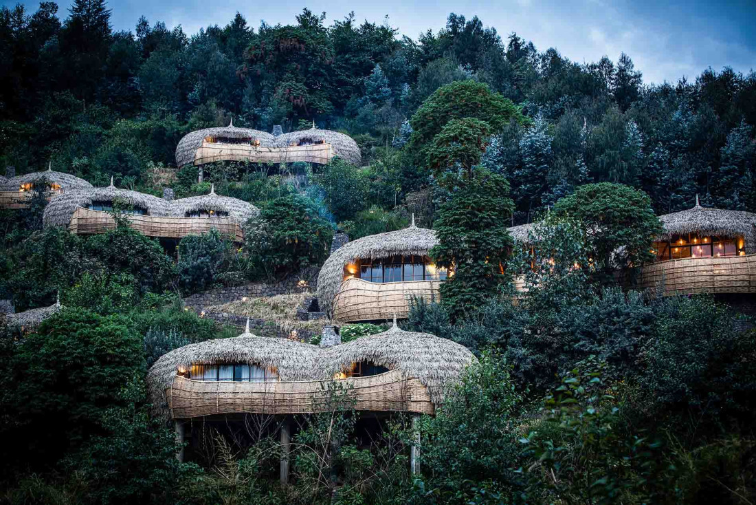 Bisate Lodge, l'un des plus beaux hôtels du Rwanda © Wilderness Lodge