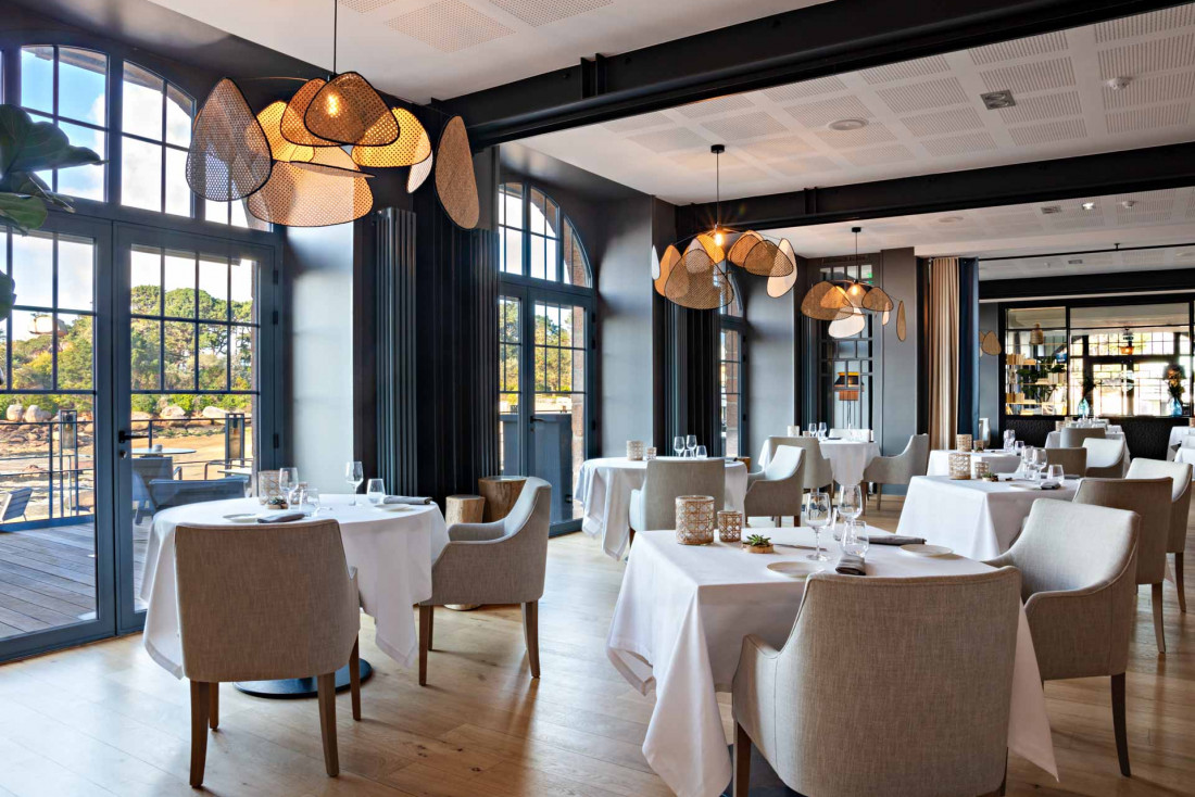 Le restaurant avec vue sur mer © Gwenaelle Hoyet