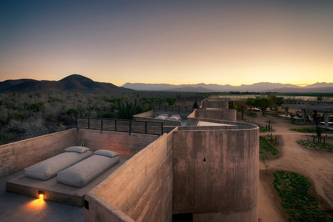 Les plus beaux hôtels brutalistes autour du monde © Paraderos Todos Santos