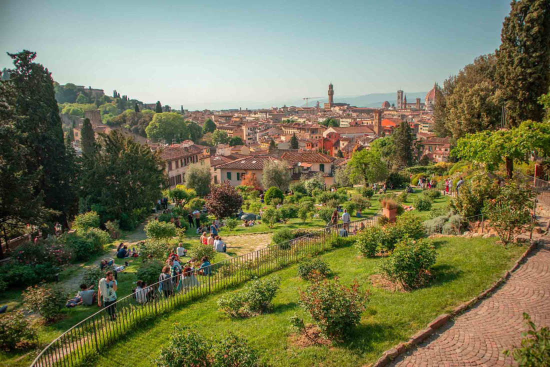 Les jardins de la Villa Bardini et leur vue imprenable © Chan Lee