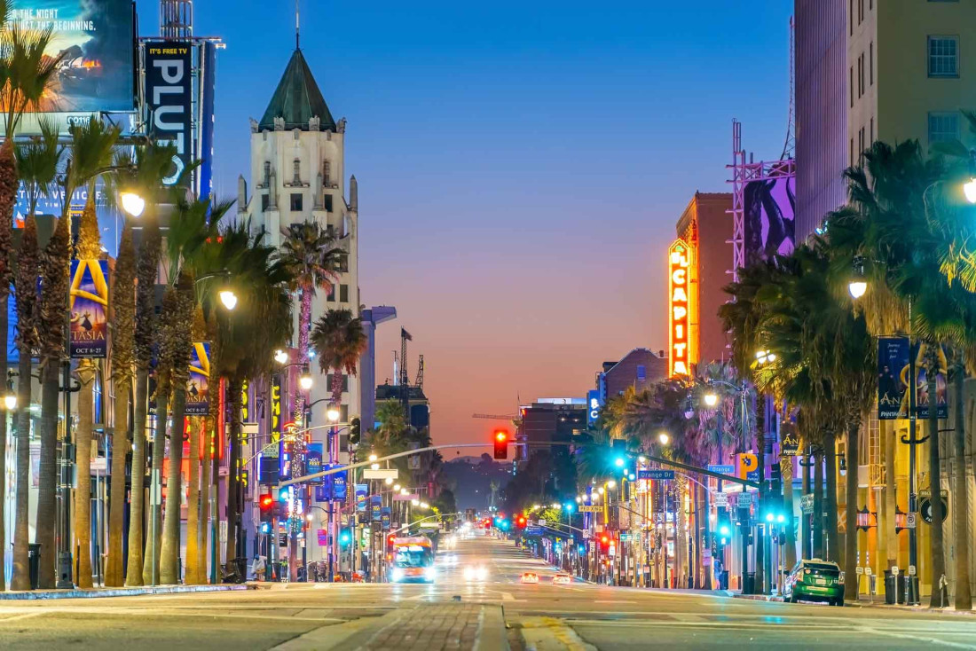 Le célèbre Hollywood Boulevard © Adobe Stock 
