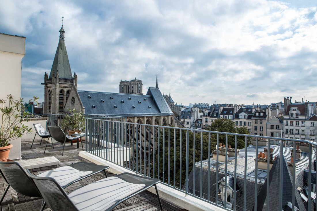 L'Hôtel du Parc Saint-Séverin et ses suites avec vue © Hôtel du Parc Saint Séverin