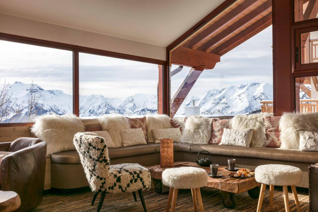 Hôtel au ski à l'Alpe d'Huez © Grandes Rousses Hotel & Spa