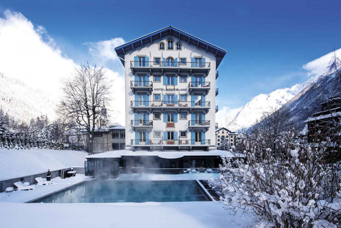 Hôtel Mont Blanc en hiver © DR 