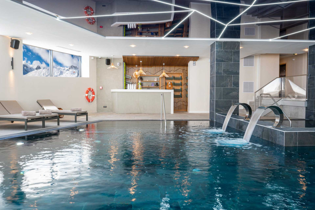 Hôtel Voulezvous, l’un des spas les plus complets de Tignes © VoulezVous