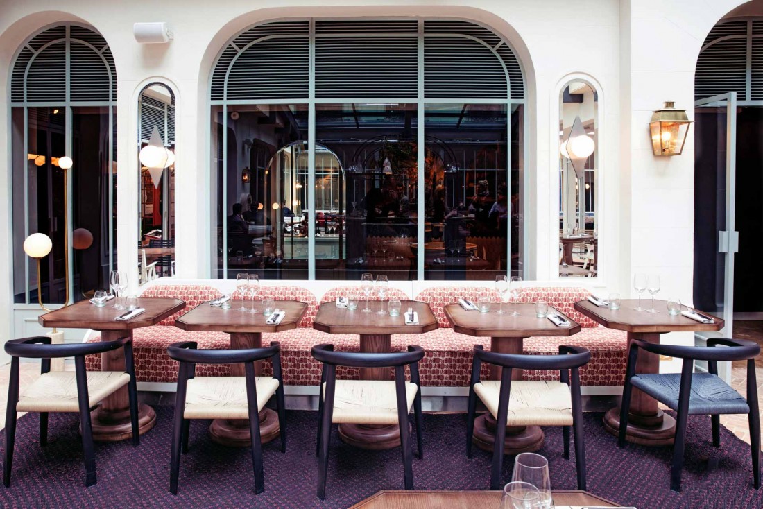 Restaurant de l'Hôtel des Grands Boulevards © Karel Balas.