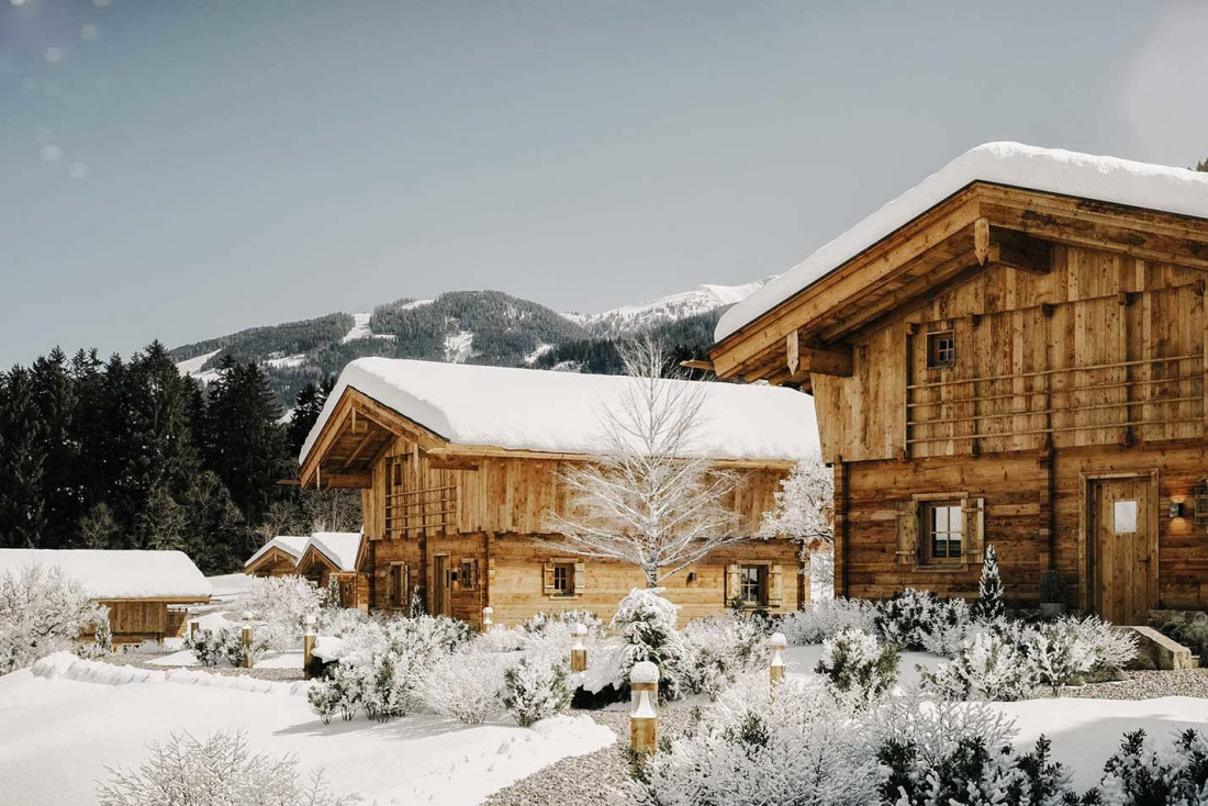 Hygna Chalets dans le Tyrol (Autriche) © DR