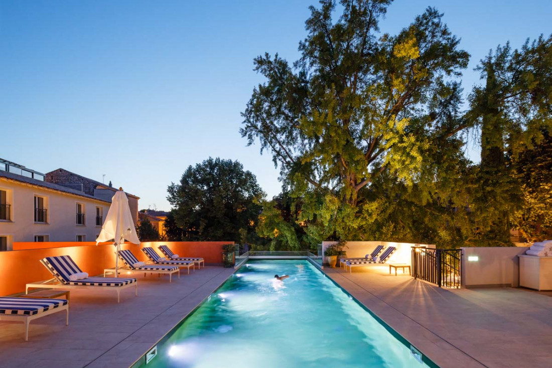 La piscine du Maison Albar Hotels L’Imperator © Marcella Grassi