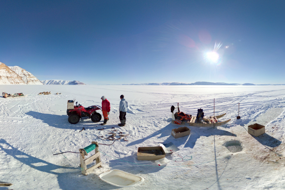 Le fjord d'Inglefield, au bord duquel est situé Qaanaaq, est long de plus de 100 kilomètres ! © DB / YONDER.fr