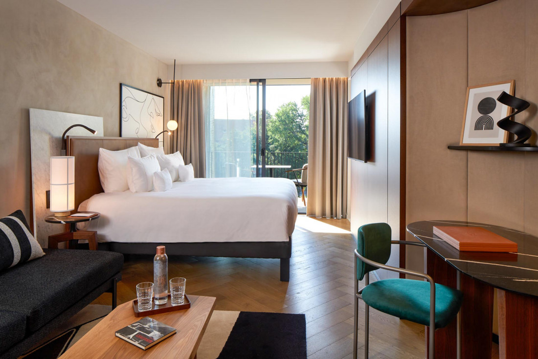 L'Esquisse Hotel & Spa Colmar | Chambre © David Grimbert