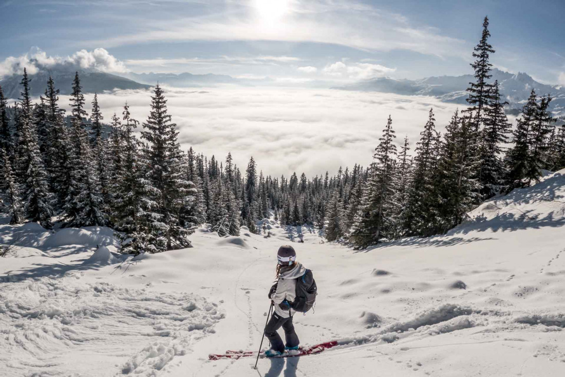 La Rosière pistes © Tim Arnold 